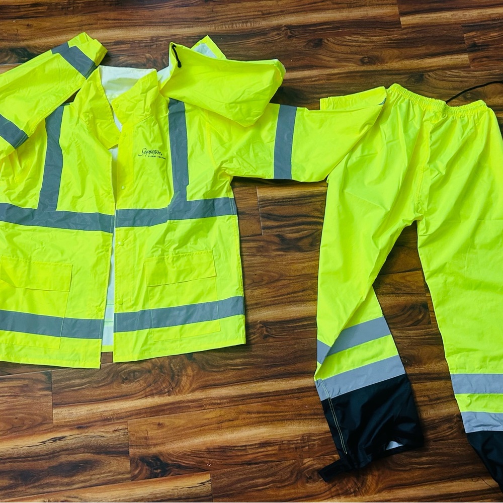 High-Visibility Yellow Track Pants & Joggers